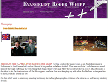 Tablet Screenshot of evangelist-rogerwhipp.org